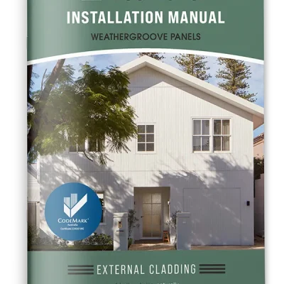 Weathergroove installation manual
