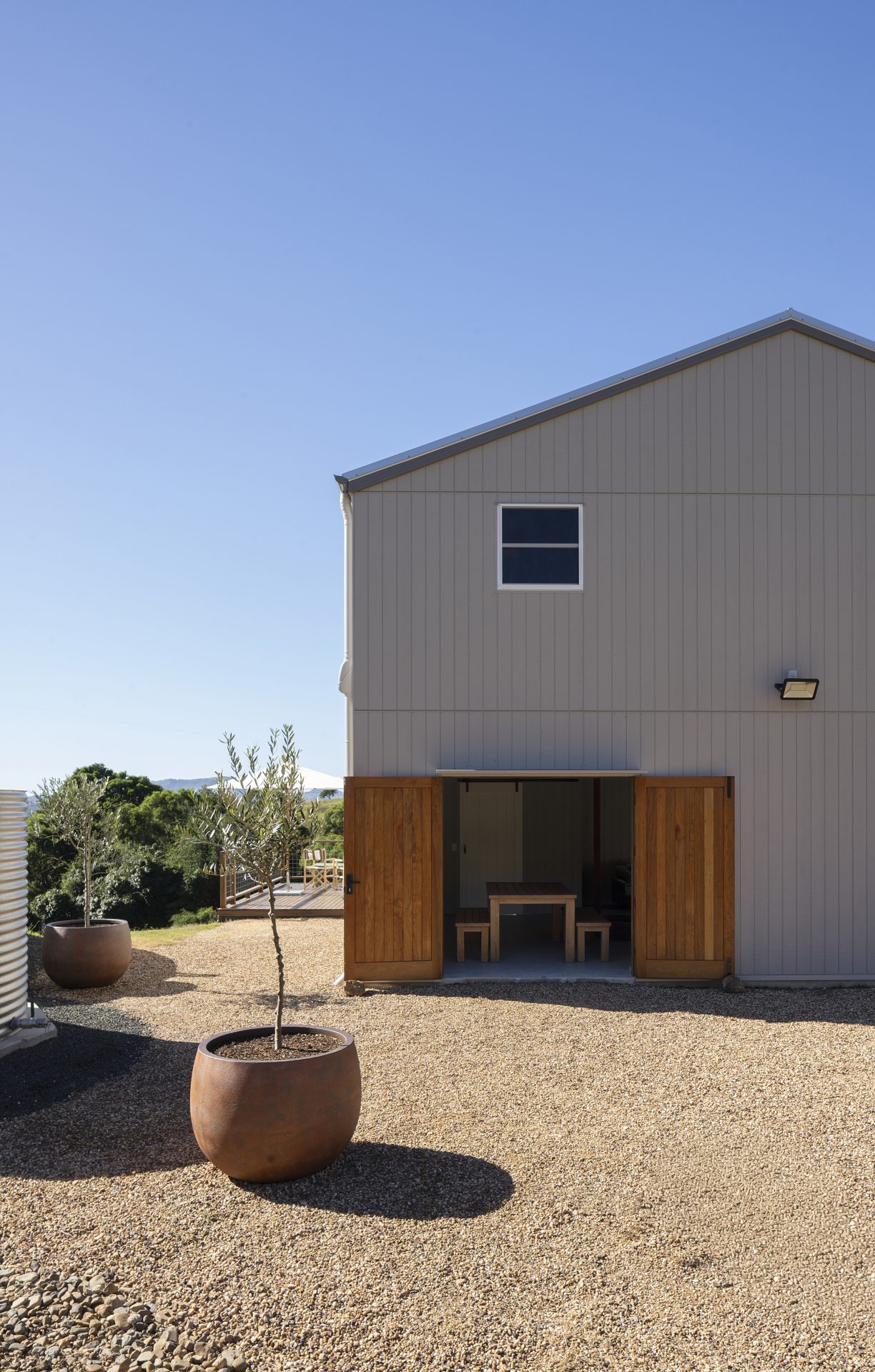 Farmhouse exterior